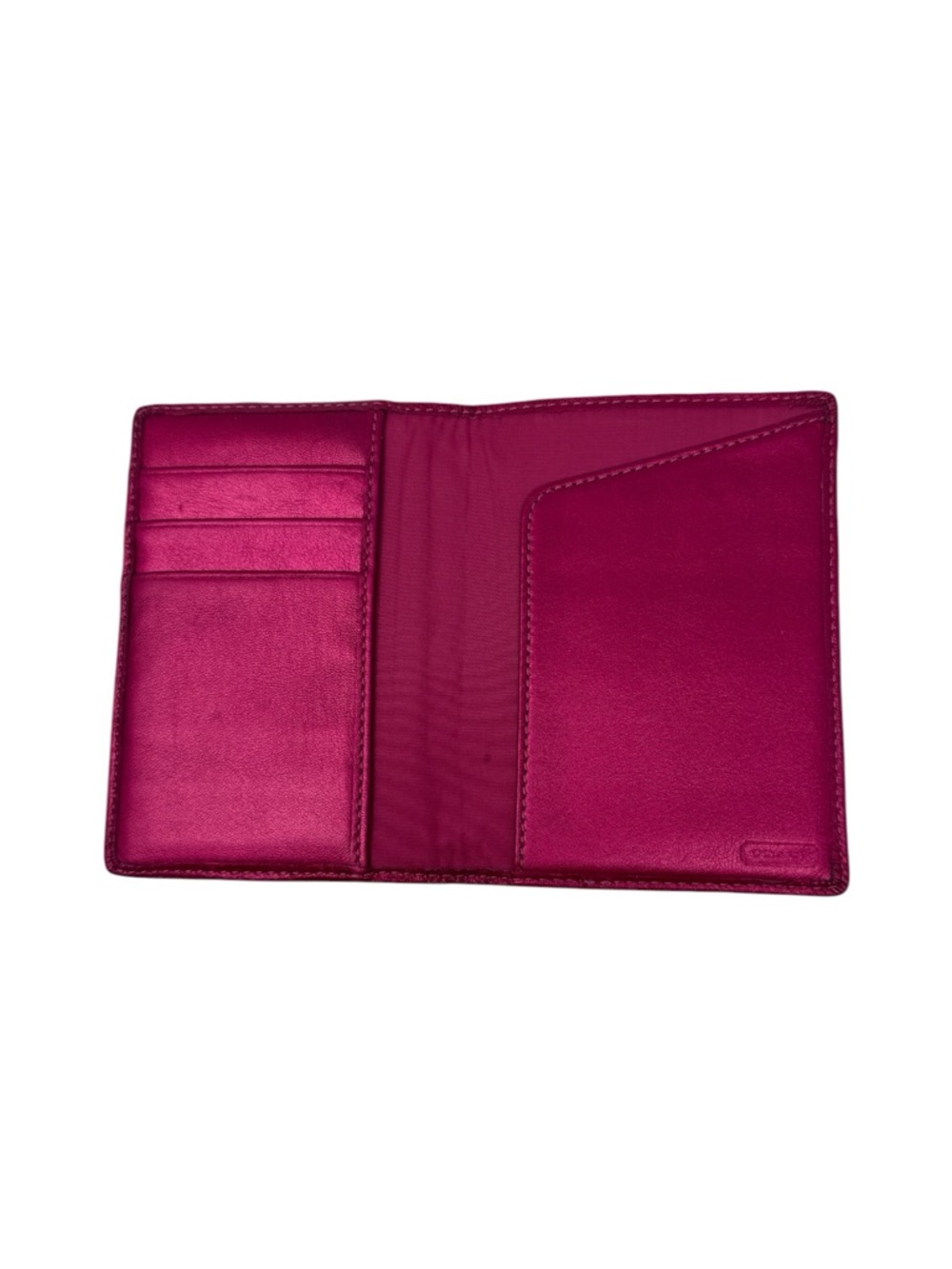 Coach Leather Passport Cover - Picture 3 of 5